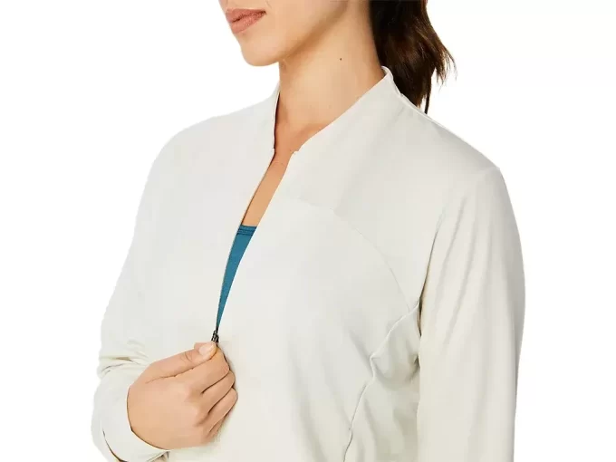 CHAQUETA FLEXIBLE DE TACTO SUAVE PARA MUJER CHAQUETA FLEXIBLE DE TACTO SUAVE PARA MUJER