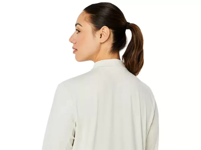 CHAQUETA FLEXIBLE DE TACTO SUAVE PARA MUJER CHAQUETA FLEXIBLE DE TACTO SUAVE PARA MUJER