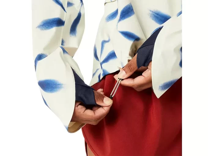 CHAQUETA IMPERMEABLE METARUN SHIBORI CHAQUETA IMPERMEABLE METARUN SHIBORI