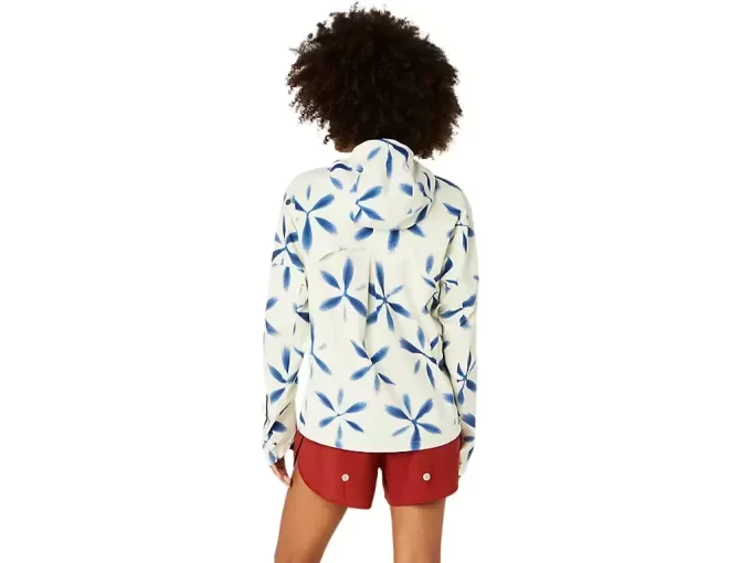 CHAQUETA IMPERMEABLE METARUN SHIBORI CHAQUETA IMPERMEABLE METARUN SHIBORI