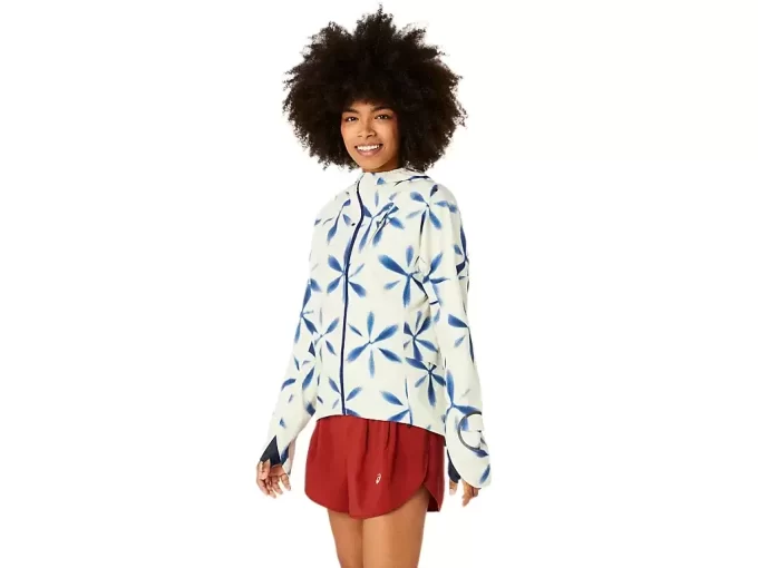 CHAQUETA IMPERMEABLE METARUN SHIBORI CHAQUETA IMPERMEABLE METARUN SHIBORI