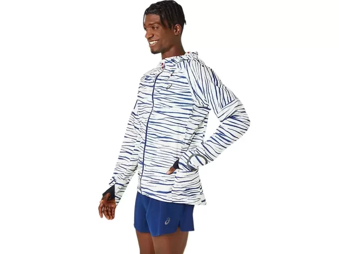 CHAQUETA IMPERMEABLE METARUN SHIBORI CHAQUETA IMPERMEABLE METARUN SHIBORI