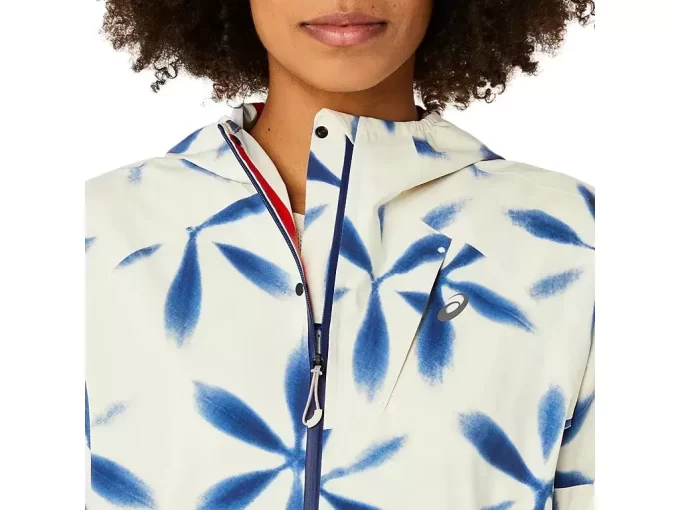 CHAQUETA IMPERMEABLE METARUN SHIBORI CHAQUETA IMPERMEABLE METARUN SHIBORI