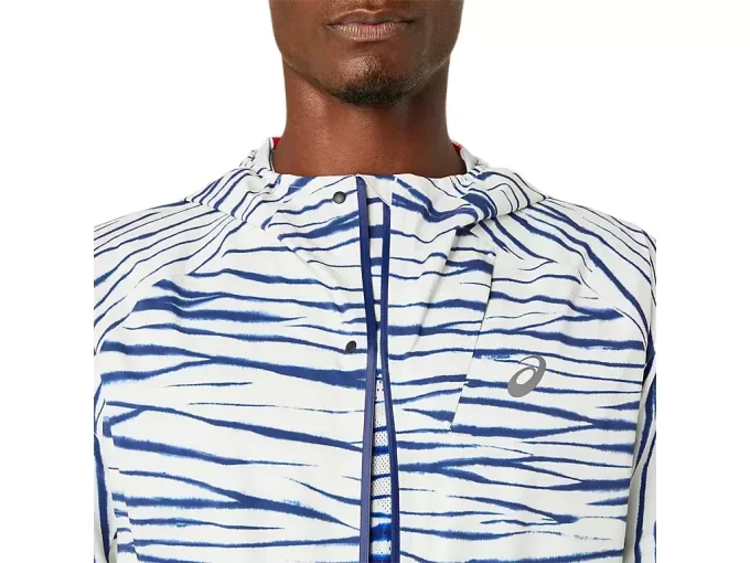 CHAQUETA IMPERMEABLE METARUN SHIBORI CHAQUETA IMPERMEABLE METARUN SHIBORI