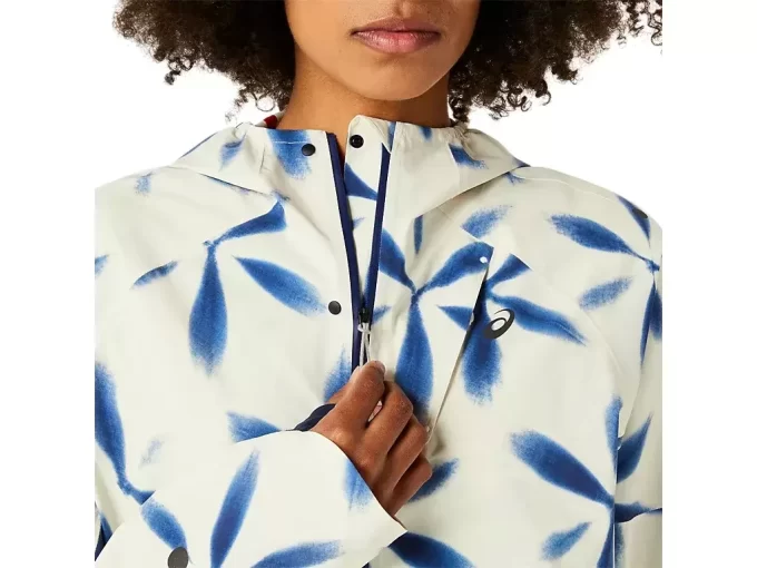 CHAQUETA IMPERMEABLE METARUN SHIBORI CHAQUETA IMPERMEABLE METARUN SHIBORI