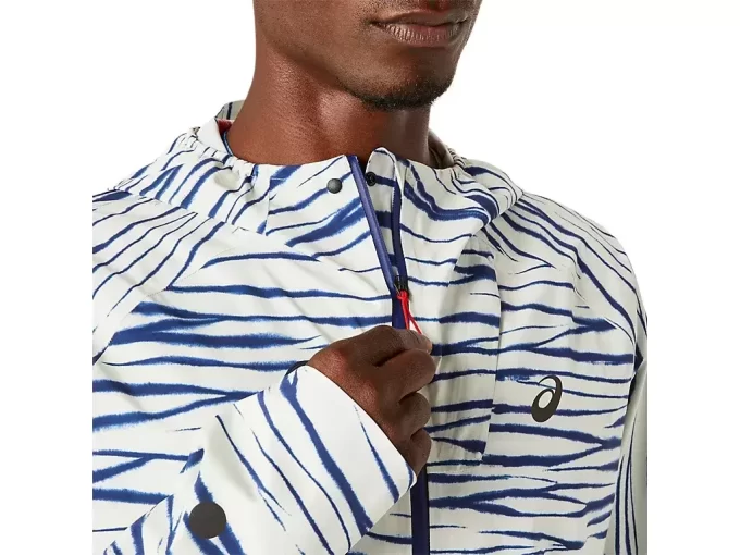 CHAQUETA IMPERMEABLE METARUN SHIBORI CHAQUETA IMPERMEABLE METARUN SHIBORI