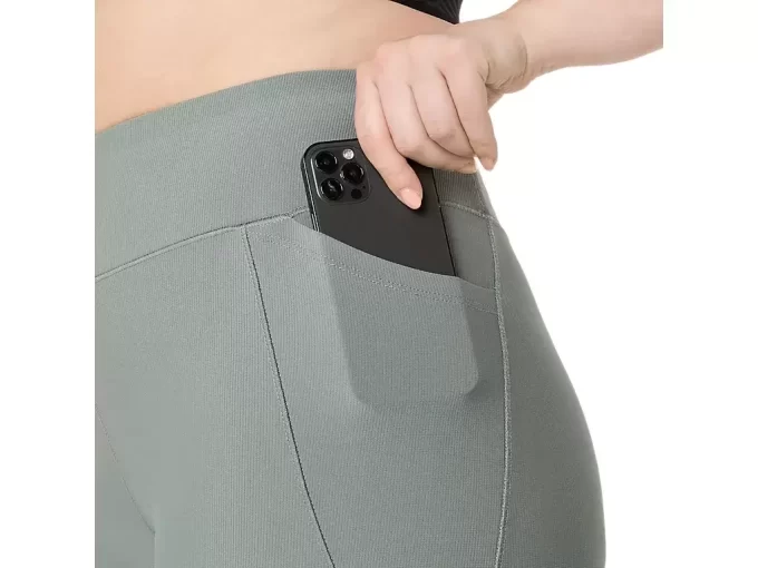 MALLAS DE CINTURA ALTA ACANALADA 7/8 PARA MUJER MALLAS DE CINTURA ALTA ACANALADA 7/8 PARA MUJER