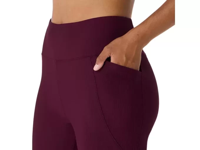 MALLAS DE CINTURA ALTA ACANALADA 7/8 PARA MUJER MALLAS DE CINTURA ALTA ACANALADA 7/8 PARA MUJER