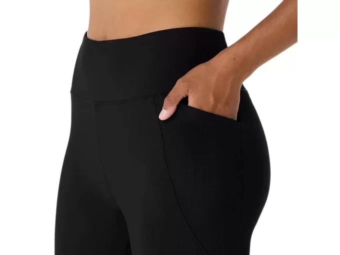 MALLAS DE CINTURA ALTA ACANALADA 7/8 PARA MUJER MALLAS DE CINTURA ALTA ACANALADA 7/8 PARA MUJER