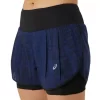 PANTALÓN CORTO 2 EN 1 CON ESTAMPADO COMPLETO DE CARRETERA DE 3,5 PULGADAS PANTALÓN CORTO 2 EN 1 CON ESTAMPADO COMPLETO DE CARRETERA DE 3,5 PULGADAS