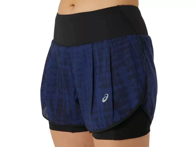 PANTALÓN CORTO 2 EN 1 CON ESTAMPADO COMPLETO DE CARRETERA DE 3,5 PULGADAS PANTALÓN CORTO 2 EN 1 CON ESTAMPADO COMPLETO DE CARRETERA DE 3,5 PULGADAS