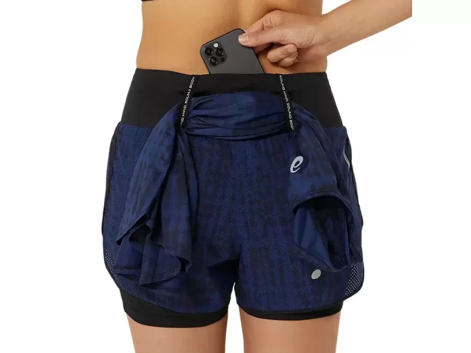 PANTALÓN CORTO 2 EN 1 CON ESTAMPADO COMPLETO DE CARRETERA DE 3,5 PULGADAS PANTALÓN CORTO 2 EN 1 CON ESTAMPADO COMPLETO DE CARRETERA DE 3,5 PULGADAS