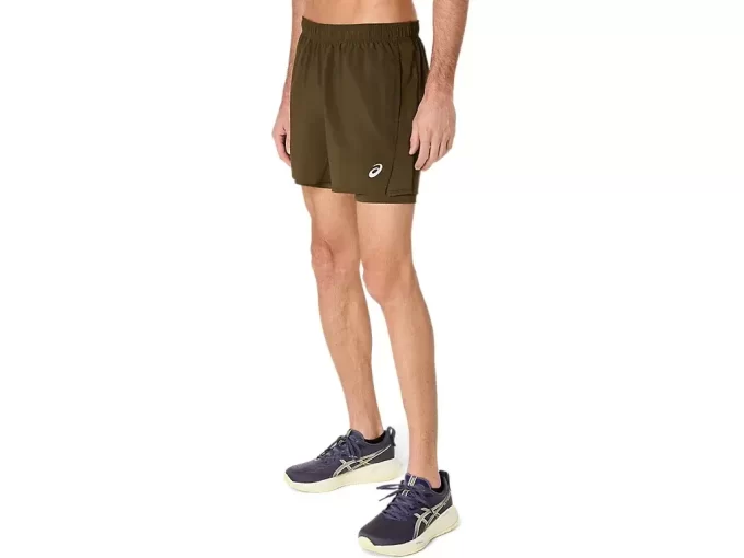 PANTALÓN CORTO ASICS PLATA 2N1 5IN PANTALÓN CORTO ASICS PLATA 2N1 5IN