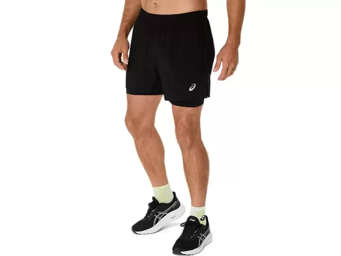 PANTALÓN CORTO ASICS PLATA 2N1 5IN PANTALÓN CORTO ASICS PLATA 2N1 5IN