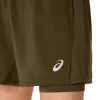 PANTALÓN CORTO ASICS PLATA 2N1 5IN PANTALÓN CORTO ASICS PLATA 2N1 5IN