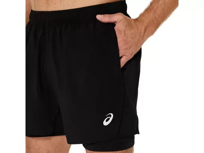PANTALÓN CORTO ASICS PLATA 2N1 5IN PANTALÓN CORTO ASICS PLATA 2N1 5IN
