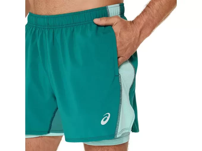 PANTALÓN CORTO ASICS PLATA 2N1 5IN PANTALÓN CORTO ASICS PLATA 2N1 5IN