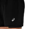 PANTALÓN CORTO ASICS PLATA 2N1 5IN PANTALÓN CORTO ASICS PLATA 2N1 5IN