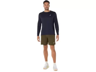 PANTALÓN CORTO ASICS PLATA 2N1 7IN