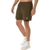 PANTALÓN CORTO ASICS PLATA 2N1 7IN PANTALÓN CORTO ASICS PLATA 2N1 7IN