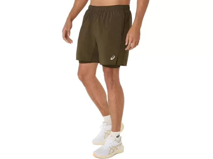 PANTALÓN CORTO ASICS PLATA 2N1 7IN PANTALÓN CORTO ASICS PLATA 2N1 7IN