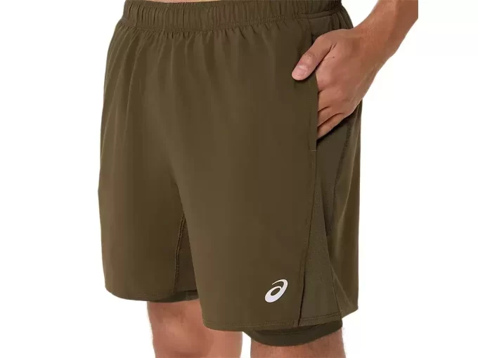 PANTALÓN CORTO ASICS PLATA 2N1 7IN PANTALÓN CORTO ASICS PLATA 2N1 7IN