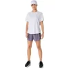 PANTALÓN CORTO ASICS PLATA DE 4 PULGADAS PANTALÓN CORTO ASICS PLATA DE 4 PULGADAS