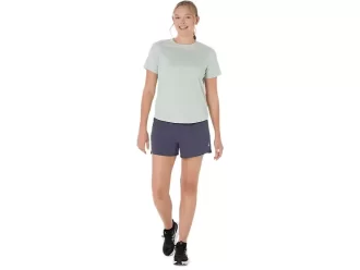 PANTALÓN CORTO ASICS PLATA DE 4 PULGADAS