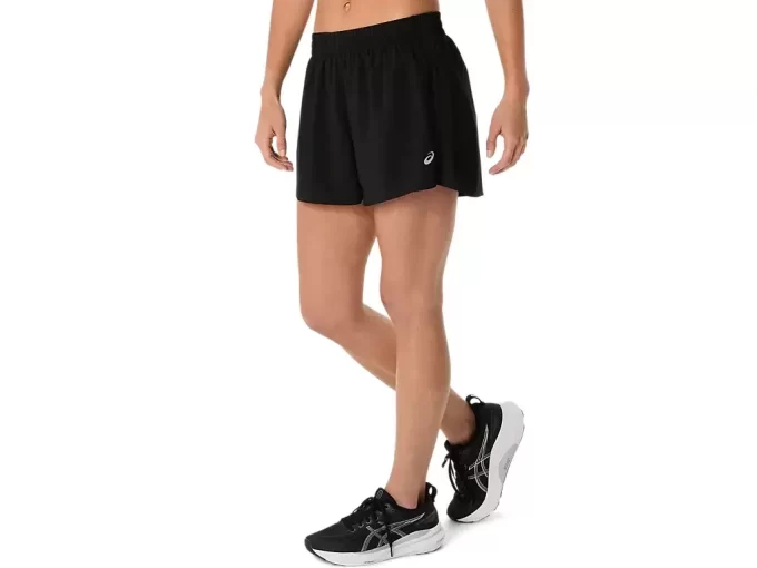 PANTALÓN CORTO ASICS PLATA DE 4 PULGADAS PANTALÓN CORTO ASICS PLATA DE 4 PULGADAS