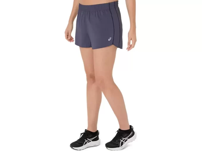 PANTALÓN CORTO ASICS PLATA DE 4 PULGADAS PANTALÓN CORTO ASICS PLATA DE 4 PULGADAS