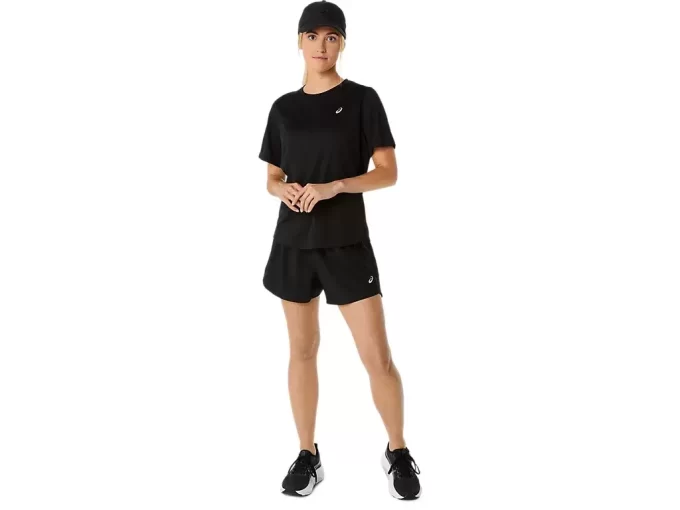 PANTALÓN CORTO ASICS PLATA DE 4 PULGADAS PANTALÓN CORTO ASICS PLATA DE 4 PULGADAS