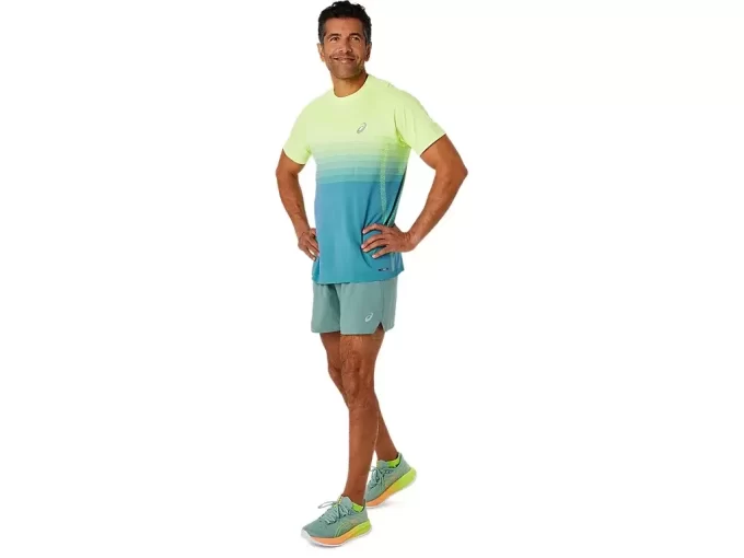 PANTALÓN CORTO DE 5 PULGADAS PARA HOMBRES, 2 EN 1, DE RUTA PANTALÓN CORTO DE 5 PULGADAS PARA HOMBRES, 2 EN 1, DE RUTA