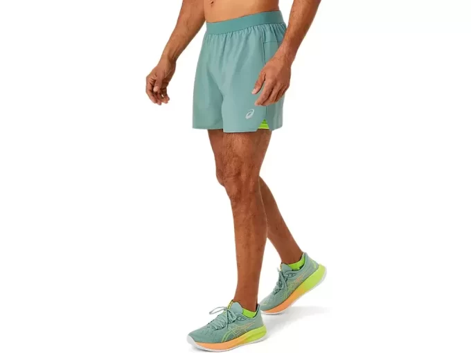 PANTALÓN CORTO DE 5 PULGADAS PARA HOMBRES, 2 EN 1, DE RUTA PANTALÓN CORTO DE 5 PULGADAS PARA HOMBRES, 2 EN 1, DE RUTA