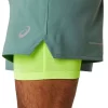 PANTALÓN CORTO DE 5 PULGADAS PARA HOMBRES, 2 EN 1, DE RUTA PANTALÓN CORTO DE 5 PULGADAS PARA HOMBRES, 2 EN 1, DE RUTA