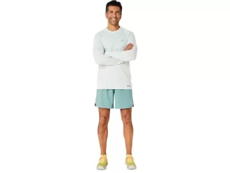 PANTALÓN CORTO DE 7 PULGADAS PARA HOMBRES, 2 EN 1, DE CARRETERA