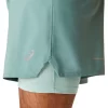 PANTALÓN CORTO DE 7 PULGADAS PARA HOMBRES, 2 EN 1, DE CARRETERA PANTALÓN CORTO DE 7 PULGADAS PARA HOMBRES, 2 EN 1, DE CARRETERA