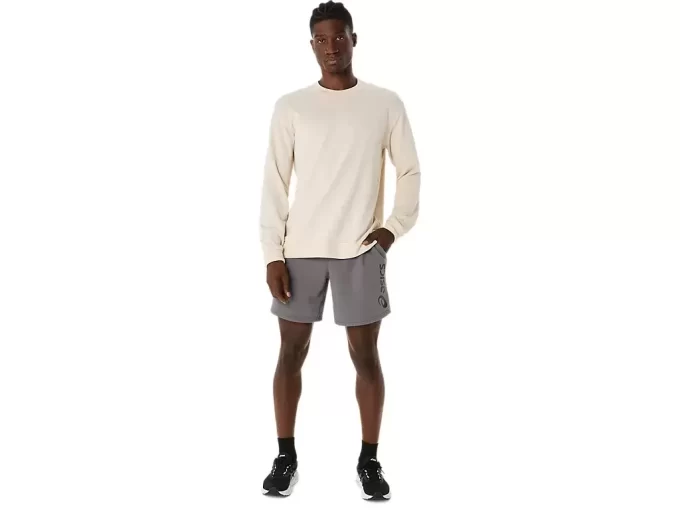Pantalón corto deportivo con logotipo de ASICS Pantalón corto deportivo con logotipo de ASICS