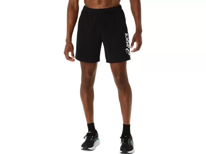 Pantalón corto deportivo con logotipo de ASICS Pantalón corto deportivo con logotipo de ASICS