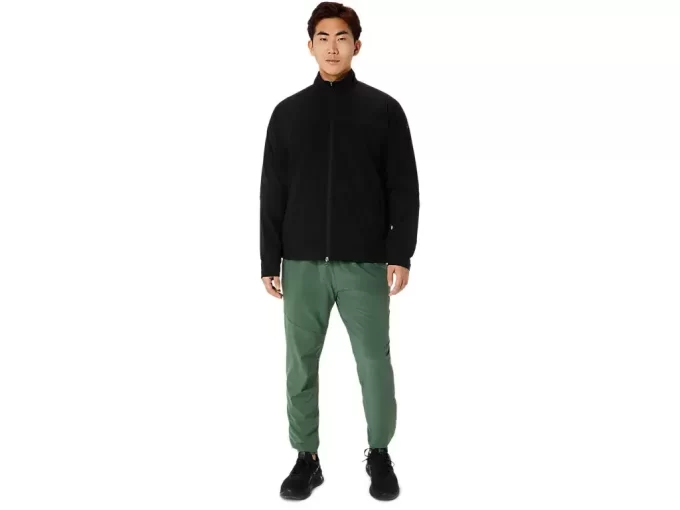 PANTALONES CON FORRO DE TEJIDO ELÁSTICO PANTALONES CON FORRO DE TEJIDO ELÁSTICO