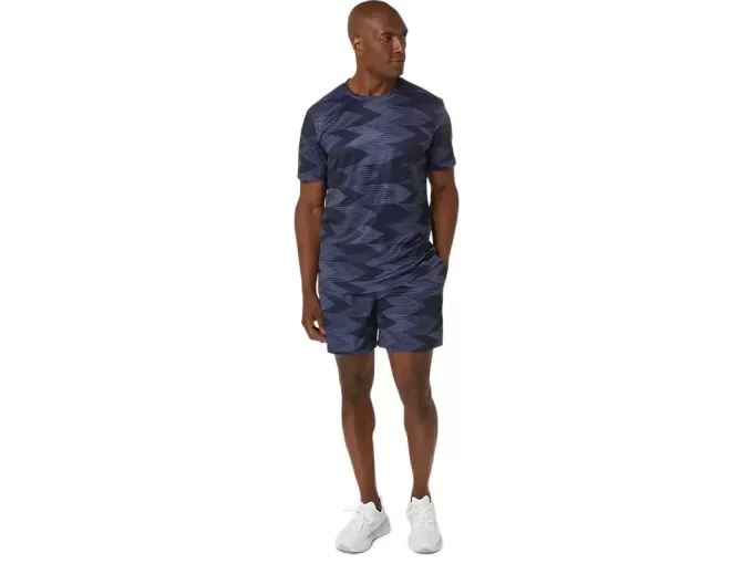 PANTALONES CORTOS DE 7 PULGADAS CON ESTAMPADO COMPLETO DE TEMPORADA PANTALONES CORTOS DE 7 PULGADAS CON ESTAMPADO COMPLETO DE TEMPORADA
