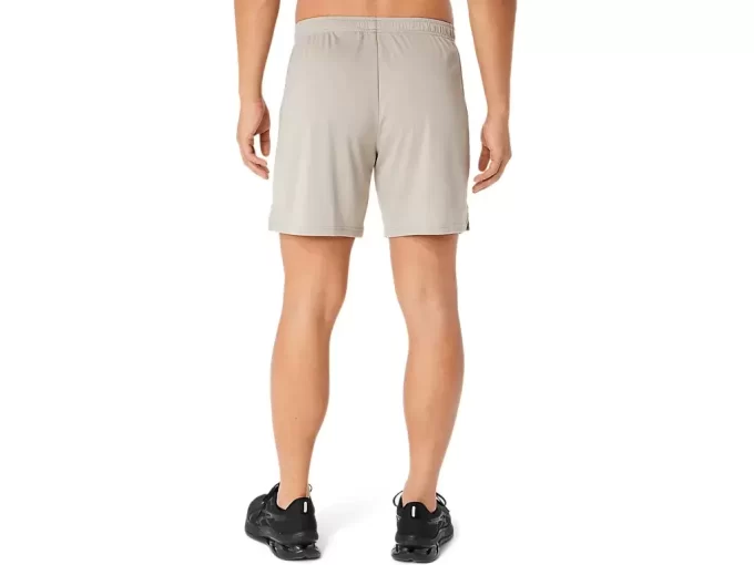 PANTALONES CORTOS DE PUNTO DE 7 PULGADAS CON MALLA VENTILADA PANTALONES CORTOS DE PUNTO DE 7 PULGADAS CON MALLA VENTILADA