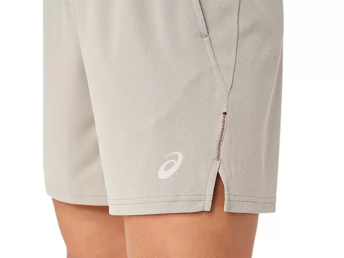 PANTALONES CORTOS DE PUNTO DE 7 PULGADAS CON MALLA VENTILADA PANTALONES CORTOS DE PUNTO DE 7 PULGADAS CON MALLA VENTILADA