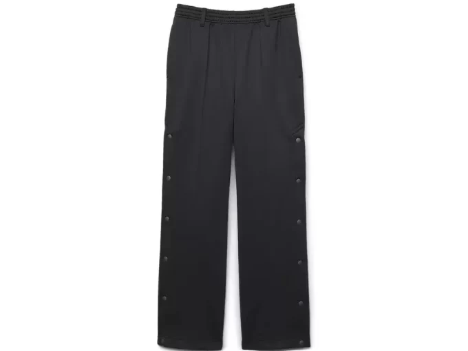 PANTALONES DE PUNTO CON BROCHES LATERALES PANTALONES DE PUNTO CON BROCHES LATERALES