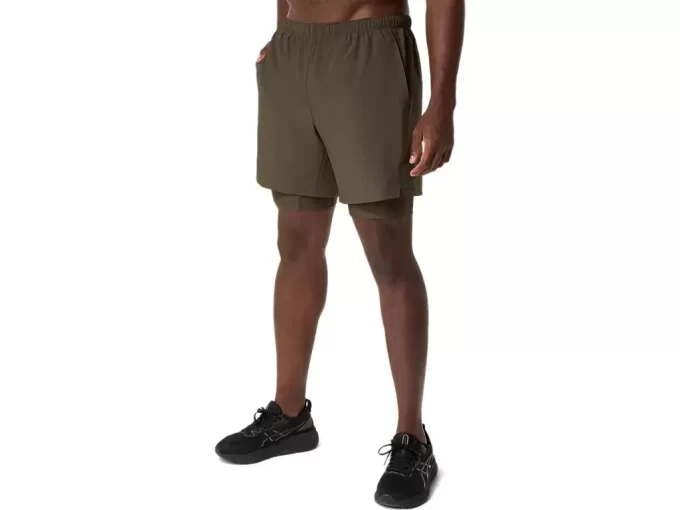 SHORT 2 EN 1 DE 7 PULGADAS PARA HOMBRE SHORT 2 EN 1 DE 7 PULGADAS PARA HOMBRE