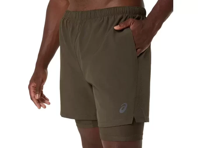 SHORT 2 EN 1 DE 7 PULGADAS PARA HOMBRE SHORT 2 EN 1 DE 7 PULGADAS PARA HOMBRE