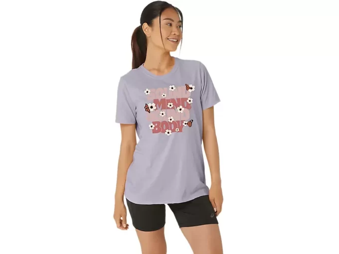 SUDADERA ASICS MONARCH SLOGAN PARA MUJER