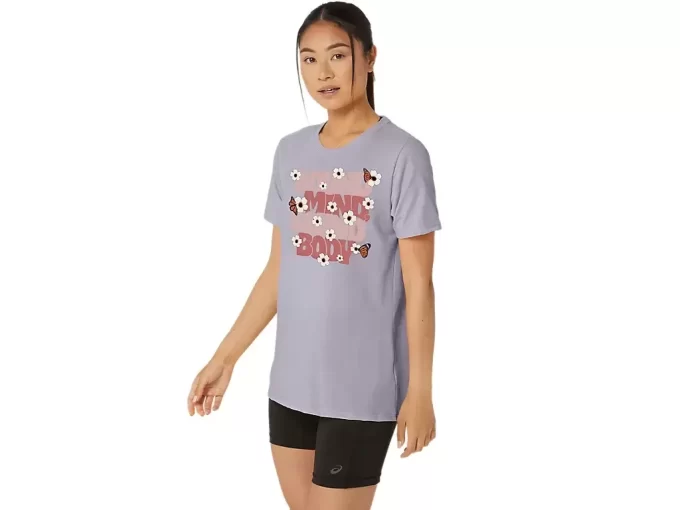 SUDADERA ASICS MONARCH SLOGAN PARA MUJER