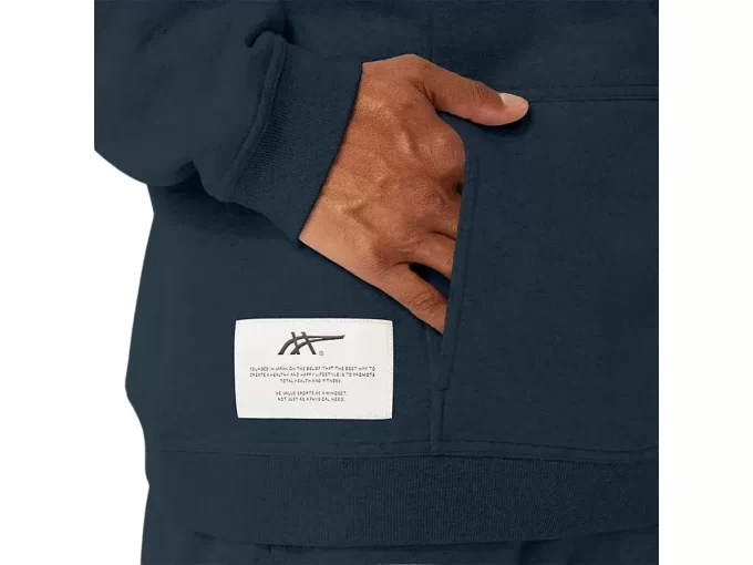 SUDADERA CON CAPUCHA ASICS SUNDAY SANA FLEECE PARA HOMBRE SUDADERA CON CAPUCHA ASICS SUNDAY SANA FLEECE PARA HOMBRE