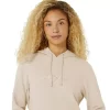 SUDADERA CON CAPUCHA DE TERRY FRANCESA PARA MUJER SUDADERA CON CAPUCHA DE TERRY FRANCESA PARA MUJER