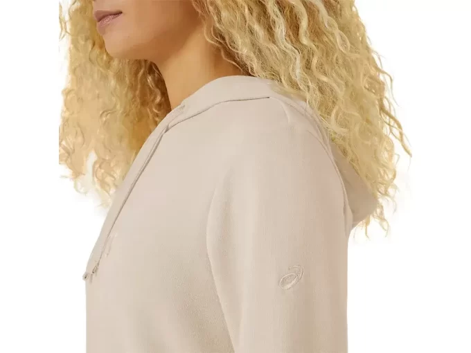 SUDADERA CON CAPUCHA DE TERRY FRANCESA PARA MUJER SUDADERA CON CAPUCHA DE TERRY FRANCESA PARA MUJER